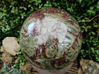 Polished XXXL Bastite Dragonsblood Stone Sphere x 1 From Tshipise, South Africa