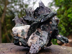 Natural Cabinet Size Aegirine Specimen with Associated Minerals x 1 From Nsanje, Malawi