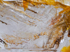 Polished Golden Veiled Window Quartz Crystal x 1 From Akansobe, Madagascar