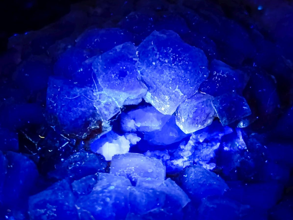 Natural XL Rare Bright Purple Jelly Fluorite Specimen x 1 From Riemvasmaak, South Africa (Copy)