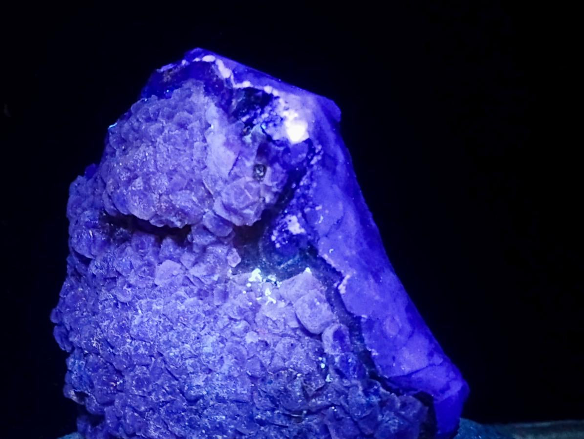 Natural XL Rare Bright Purple Jelly Fluorite Specimen x 1 From Riemvasmaak, South Africa (Copy)
