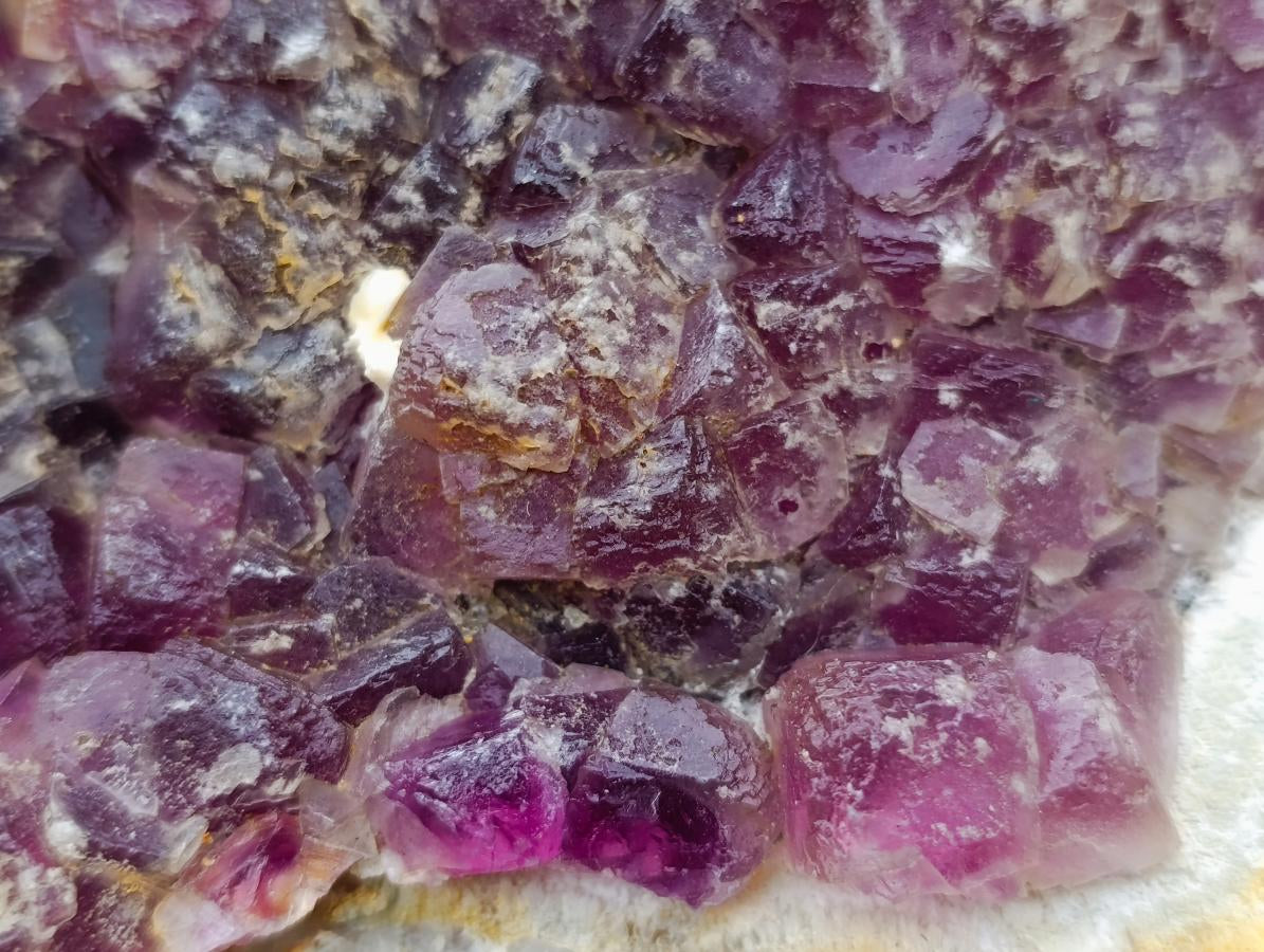 Natural XL Rare Bright Purple Jelly Fluorite Specimen x 1 From Riemvasmaak, South Africa (Copy)