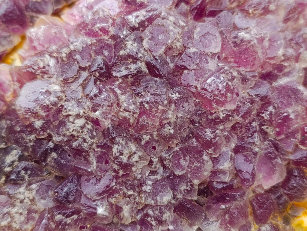 Natural XL Rare Bright Purple Jelly Fluorite Specimen x 1 From Riemvasmaak, South Africa (Copy)