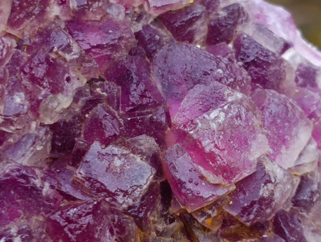 Natural XL Rare Bright Purple Jelly Fluorite Specimen x 1 From Riemvasmaak, South Africa (Copy)