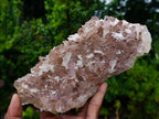 Natural Large Red Hematoid Quartz Crystal Cluster x 1 From Fianarantsoa, Madagascar