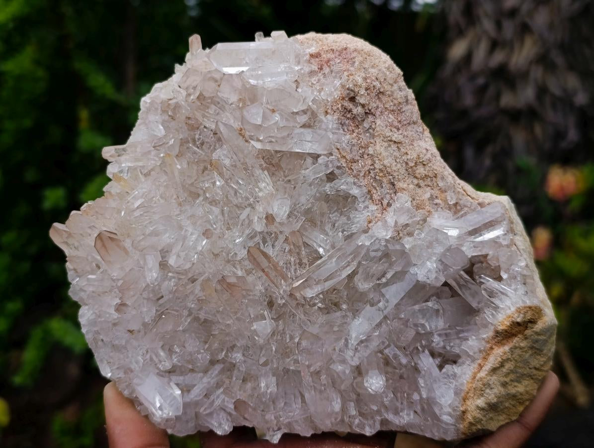 Natural Bright and Clear Quartz Cluster x 1 From Fianarantsoa, Madagascar