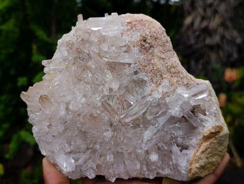 Natural Bright and Clear Quartz Cluster x 1 From Fianarantsoa, Madagascar