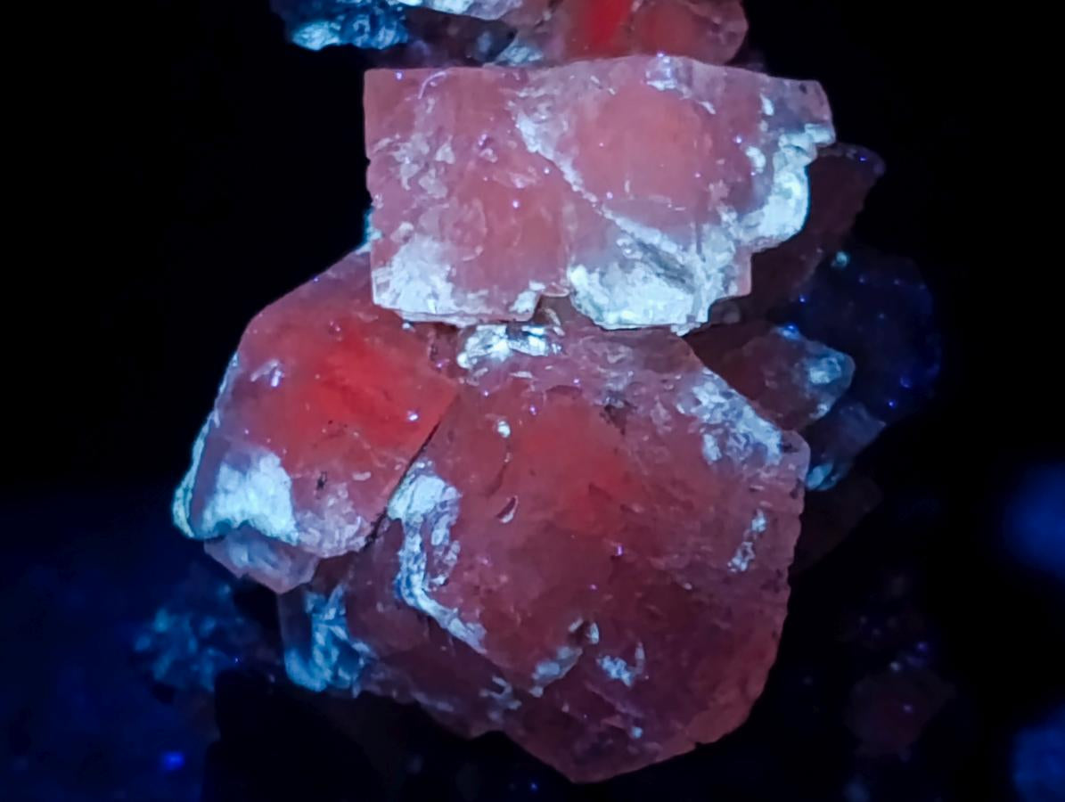 Natural Stacked Cubic Calcite Mineral Specimen x 1 From Albert's Mountain, Lesotho