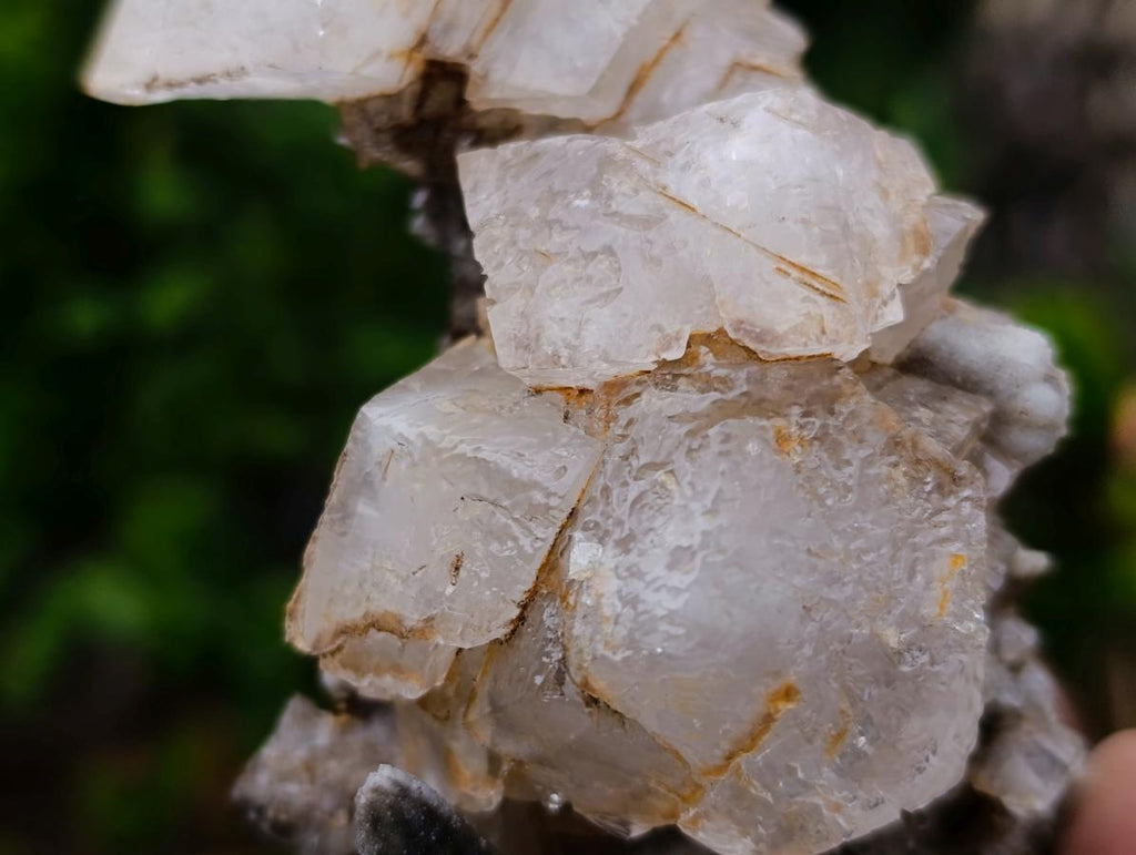 Natural Stacked Cubic Calcite Mineral Specimen x 1 From Albert's Mountain, Lesotho