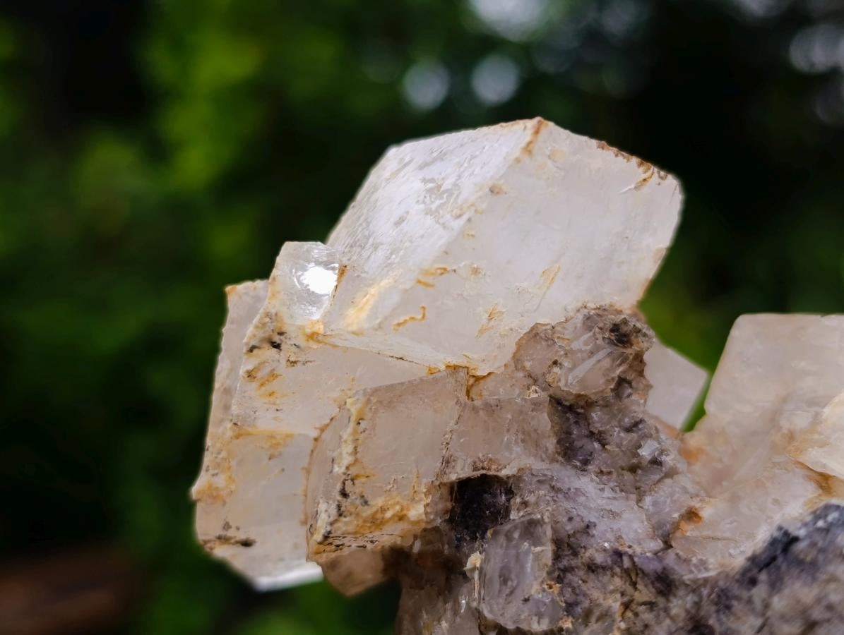 Natural Stacked Cubic Calcite Mineral Specimen x 1 From Albert's Mountain, Lesotho