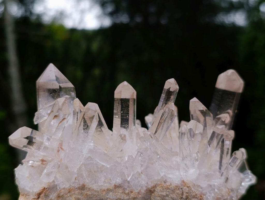 Natural Bright and Clear Quartz Cluster x 1 From Fianarantsoa, Madagascar