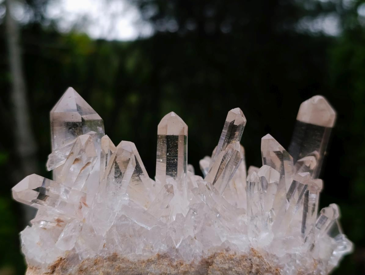 Natural Bright and Clear Quartz Cluster x 1 From Fianarantsoa, Madagascar