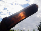 Polished XL Tabular Dark Smokey Quartz Crystal x 1 From Madagascar