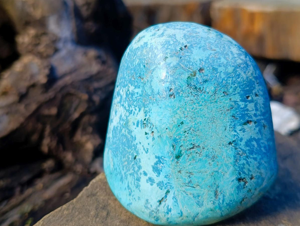 Polished Chrysocolla Free Form x 1 From Congo