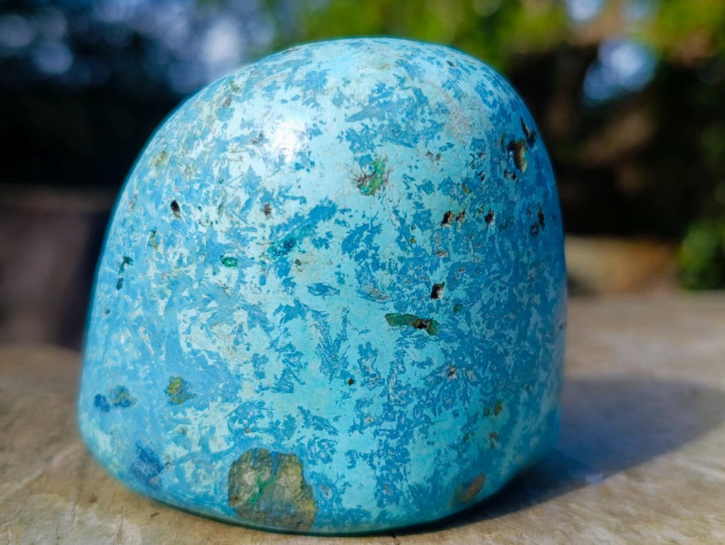 Polished Chrysocolla Free Form x 1 From Congo