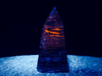 Polished Deep Princess Blue Sodalite Display Crystal x 1 From Kunene, Namibia