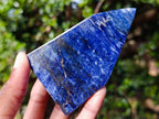 Polished Deep Princess Blue Sodalite Display Crystal x 1 From Kunene, Namibia