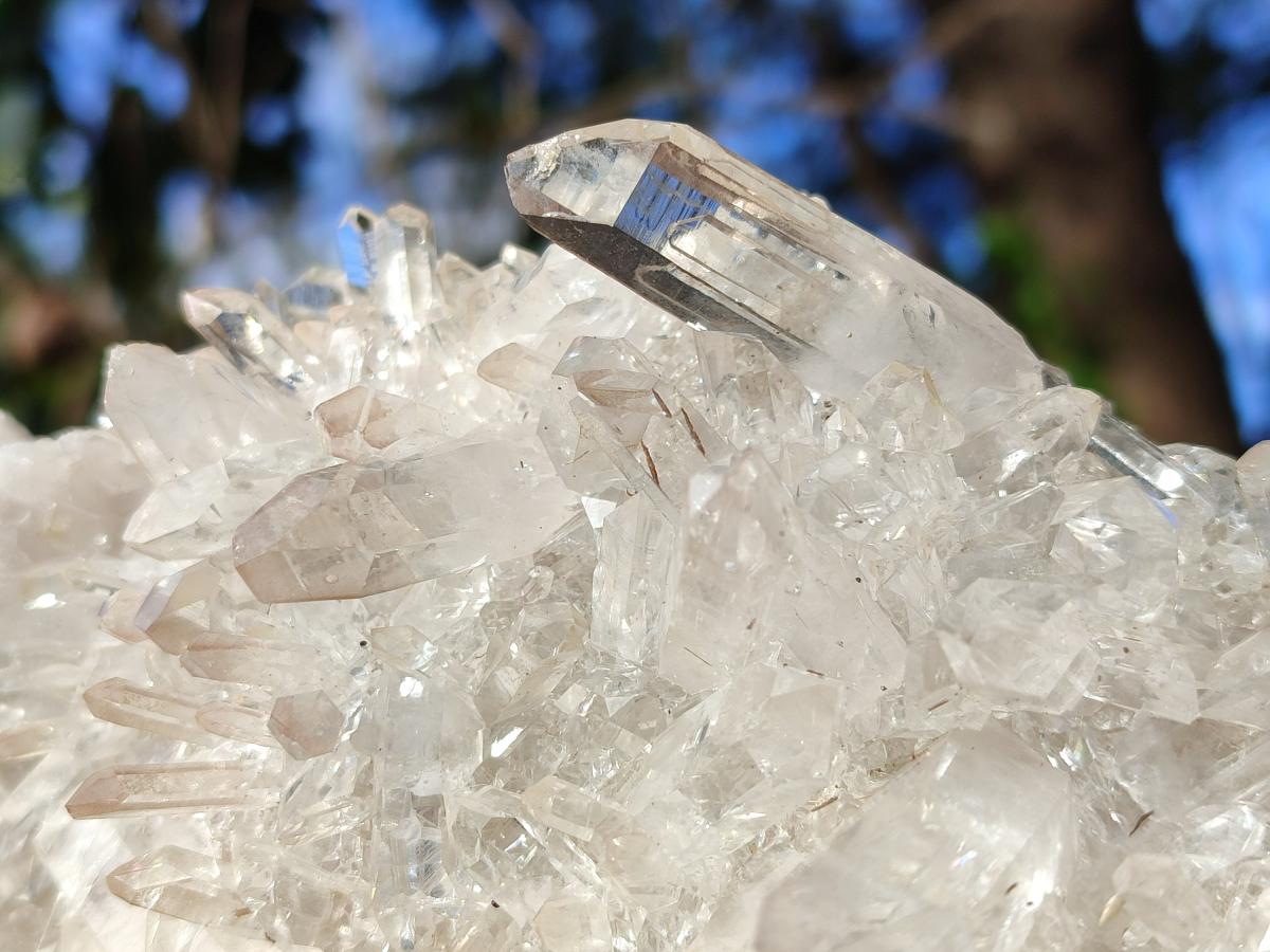 Natural Large Clear Quartz Cluster x 1 From Fianarantsoa, Madagascar