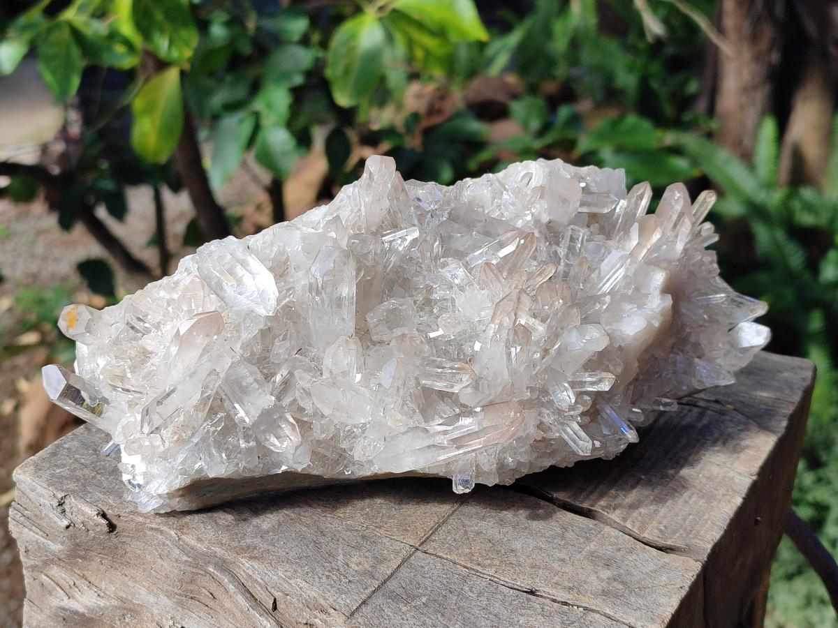 Natural Large Clear Quartz Cluster x 1 From Fianarantsoa, Madagascar