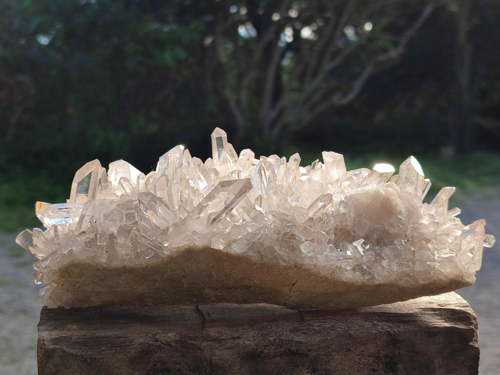 Natural Large Clear Quartz Cluster x 1 From Fianarantsoa, Madagascar