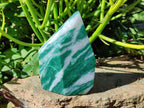 Polished Banded Budstone Standing Display Crystal x 1 From Swaziland