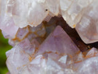 Polished Agate with Crystalline Amethyst Centre x 1 From Maintirano, Madagascar