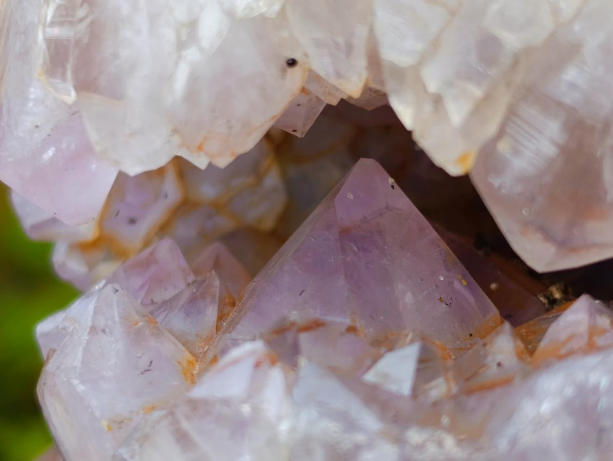 Polished Agate with Crystalline Amethyst Centre x 1 From Maintirano, Madagascar
