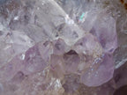 Polished Agate with Crystalline Amethyst Centre x 1 From Maintirano, Madagascar