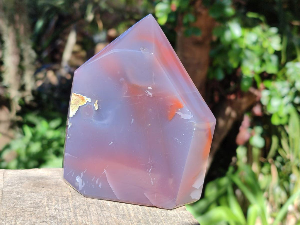 Polished Strawberry Agate Display Crystal x 1 From Mozambique