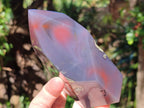 Polished Strawberry Agate Display Crystal x 1 From Mozambique