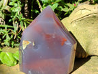 Polished Strawberry Agate Display Crystal x 1 From Mozambique