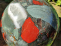 Polished XL Bloodstone Sphere x 1 From Swaziland