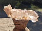 Natural Skeletal Twin Amethyst Sceptre Crystal x 1 From Ambatondrazaka, Madagascar