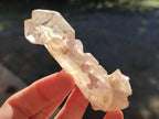 Natural Skeletal Twin Amethyst Sceptre Crystal x 1 From Ambatondrazaka, Madagascar