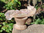 Natural Skeletal Twin Amethyst Sceptre Crystal x 1 From Ambatondrazaka, Madagascar