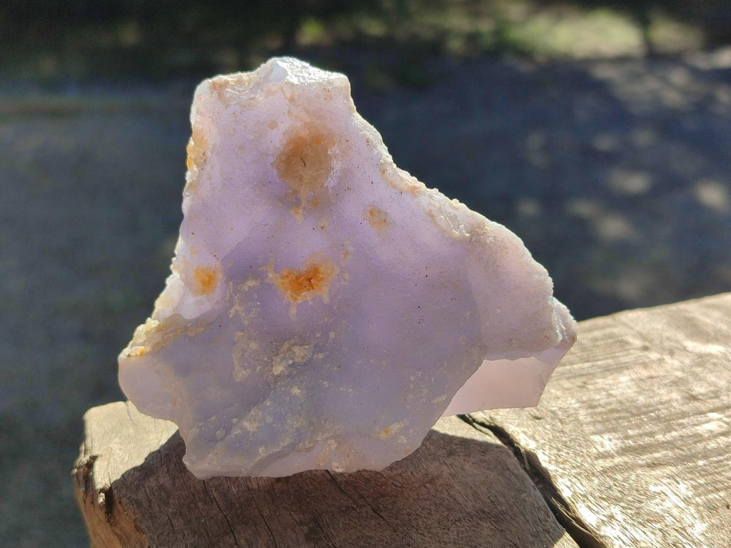 Natural Cabinet Size Blue Chalcedony Agate Geode x 1 From Nsanje, Malawi