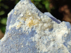 Natural Cabinet Size Blue Chalcedony Agate Geode x 1 From Nsanje, Malawi