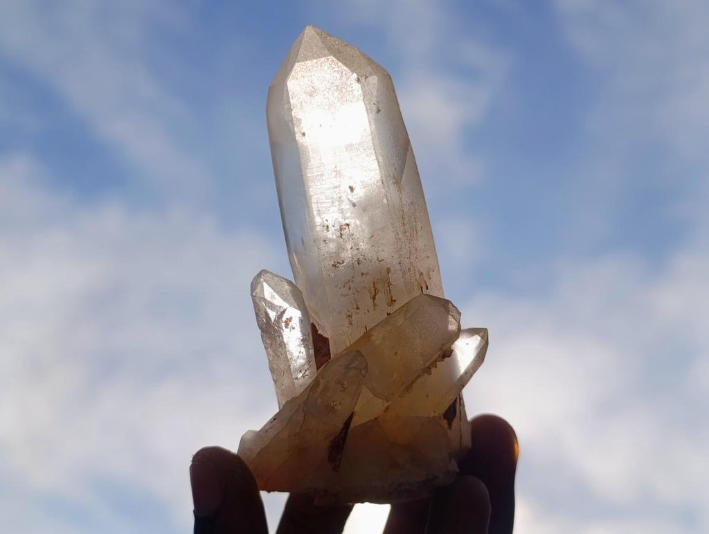 Natural Clear Quartz Crystal Cluster x 1 From Ambatofinandrahana, Madagascar