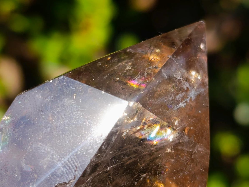 Polished Smokey Quartz Double Terminated Crystal x 1 From Madagascar