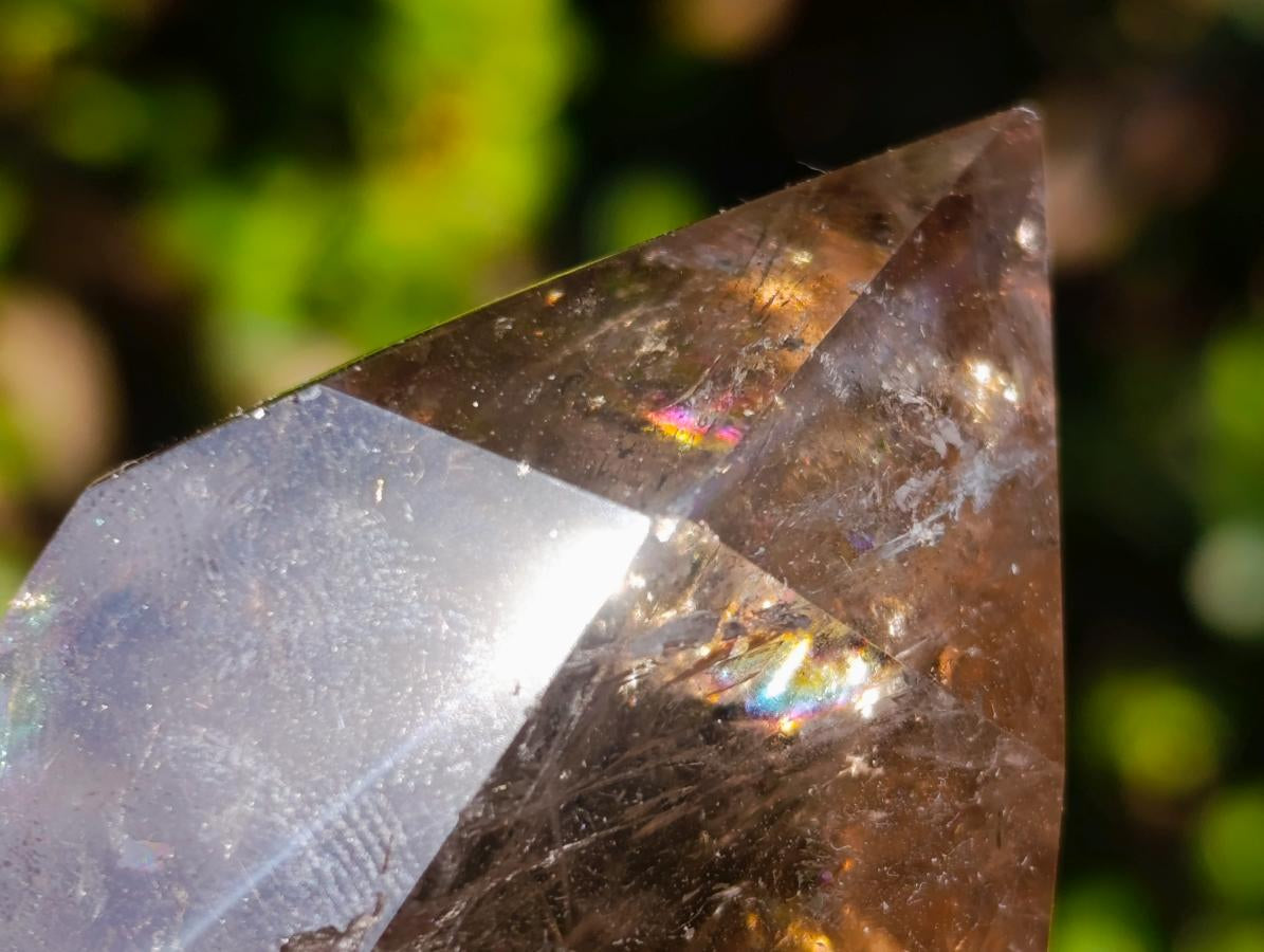 Polished Smokey Quartz Double Terminated Crystal x 1 From Madagascar