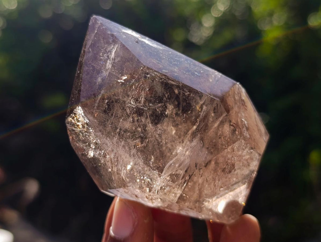 Polished Smokey Quartz Double Terminated Crystal x 1 From Madagascar