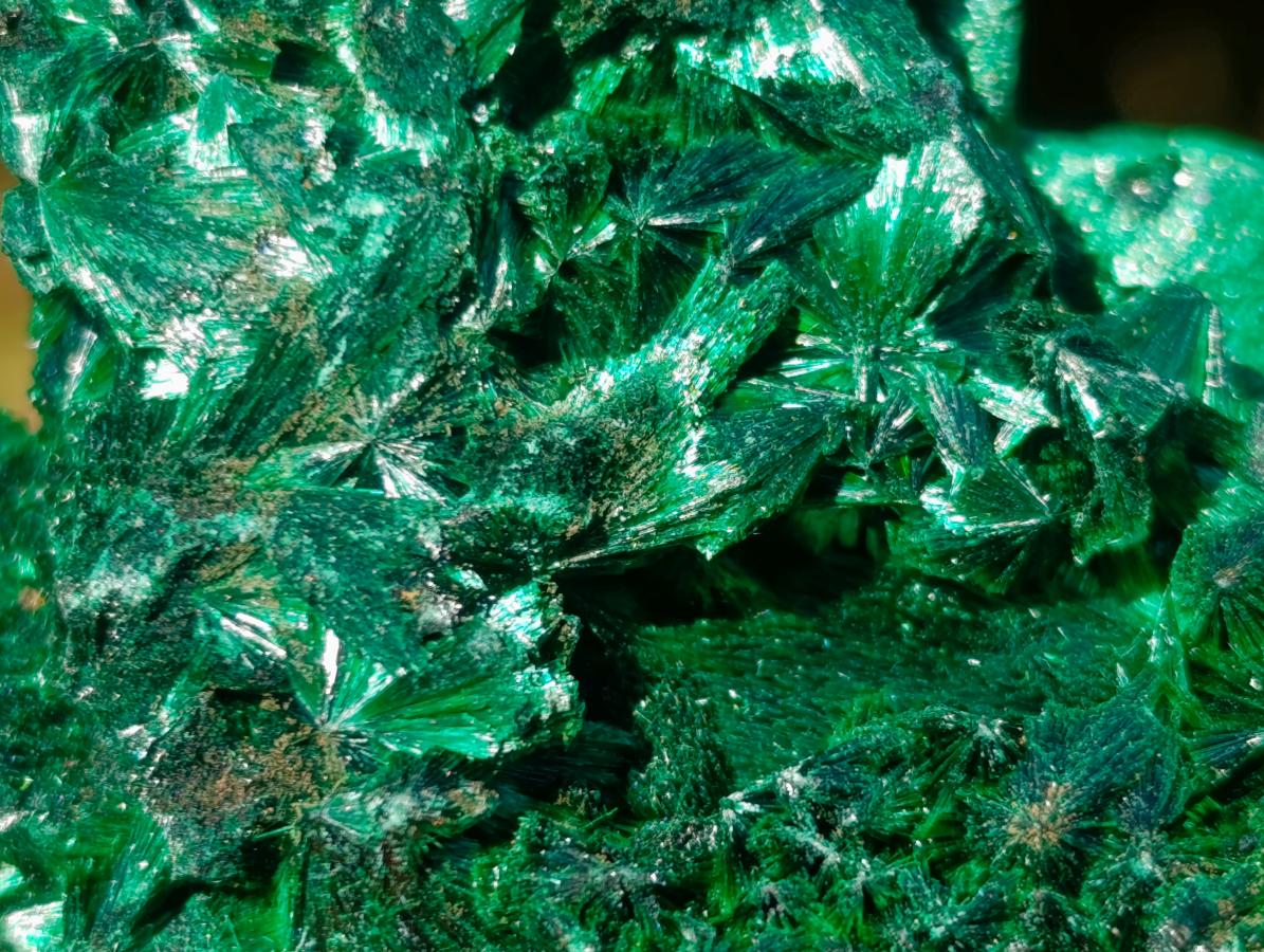 Natural Cabinet Size Silky Malachite Specimen x 1 From Kasompe, Congo