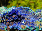Natural Large Azurite with Malachite Cabinet Specimen x 1 From Jakka Mine, Congo