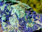 Natural Large Azurite with Malachite Cabinet Specimen x 1 From Jakka Mine, Congo
