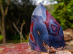 Polished Strawberry Agate Display Crystal x 1 From Mozambique