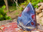 Polished Strawberry Agate Display Crystal x 1 From Mozambique