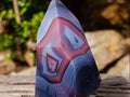 Polished Strawberry Agate Display Crystal x 1 From Mozambique