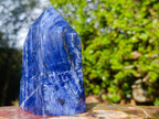 Polished Deep Navy Blue Sodalite Display Crystal x 1 From Kunene, Namibia