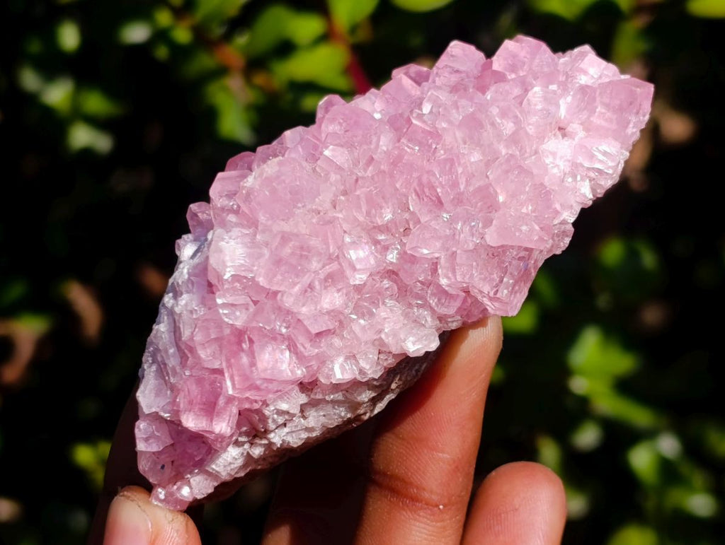 Natural Cabinet Size Rare Cobaltoan Rhodocalcite Specimen x 1 From Mashamba West Mine, Congo