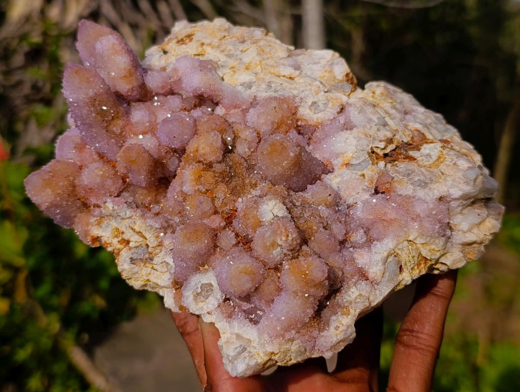 Natural Large Spirit Ametrine Cluster x 1 From Boekenhouthoek, South Africa